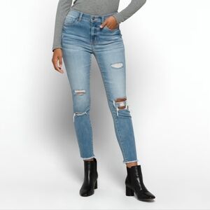 Studio Blue Stella High Rise Super Distressed Skinny Ankle Jean Size 30